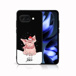 MY ART Karácsonyi dizájnnal ellátott Google Pixel 9a LET IT SNOW (075) telefontok