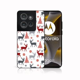 MY ART Tok karácsonyi mintával Motorola Edge 50 Neo / ThinkPhone 25 DEER (068)