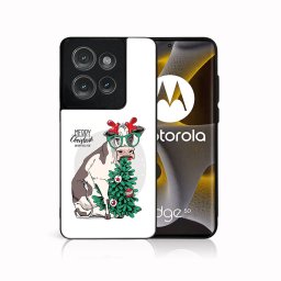MY ART Tok karácsonyi dizájnnal Motorola Edge 50 Neo / ThinkPhone 25 MERRY CHRISTMAS (074)