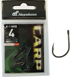 Hayabusa EB287L10 K-1 NRB HOROG 10 10DB Horgászat pontyozó horog