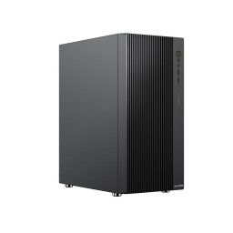 1stCOOL tok GAMER 4, Mid tower, AU, USB 3.0, USB-C, 2x120mm, tápegység nélkül, fekete