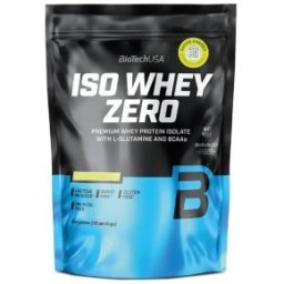 BioTech USA 100% IsoWhey ZERO eper fehérjepor - 454g