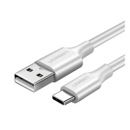 UGREEN US287 adatkábel (USB - Type-C, 2A, gyorstöltő 3.0, 150cm) FEHÉR