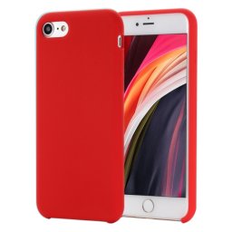 RUBBER Gumi borítás Apple iPhone SE 2022 / 2020 piros