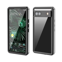 SOLID Kétoldalas borító a Google Pixel 6a telefonhoz fekete