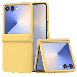 ABEEL SKIN Védő műanyag tok Samsung Galaxy Z Flip7 5G telefonhoz, sárga