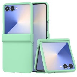 ABEEL SKIN Védő műanyag tok Samsung Galaxy Z Flip7 5G készülékhez, világoszöld