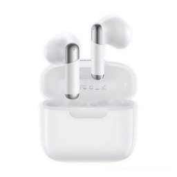 REMAX COZYBUDS bluetooth fülhallgató SZTEREO (v5.4, TWS, mikrofon, zajszűrő + töltőtok) FEHÉR