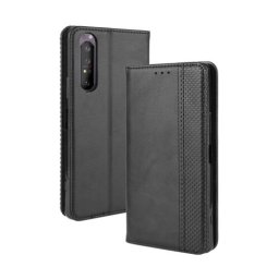 BUSINESS Pénztárcavédő Sony Xperia 1 II fekete