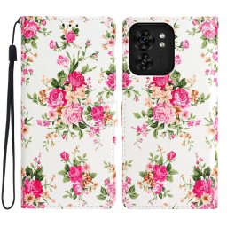 ART pénztárcahuzat Motorola Edge 40 ROSES telefonhoz