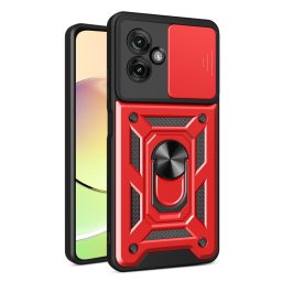 RING KAMERA Borító tartóval Motorola Moto G55 5G piros
