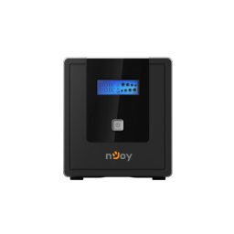 NJOY Szünetmentes 1000VA - Cadu 1000 (2 Schuko, line-interaktív, USB menedzsment, RJ11/45 vonalvédelem(1Gb/s), fekete)