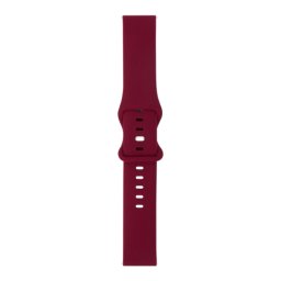 BUTTERFLY Szilikon szíj Honor Magic Watch 2 42mm bordóhoz