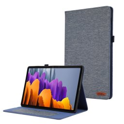 FABRIC Felhajtható tok Samsung Galaxy Tab S9 FE / Tab S10 FE készülékhez, kék