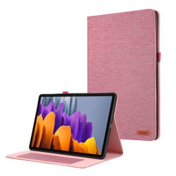 FABRIC Felhajtható tok Samsung Galaxy Tab S9 FE / Tab S10 FE rózsaszín