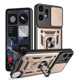 RING CAMERA Arany színű tok tartóval CMF Phone 2 Pro készülékhez