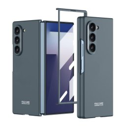 GKK Műanyag tok üveggel a külső kijelzőhöz Samsung Galaxy Z Fold7 5G zöld