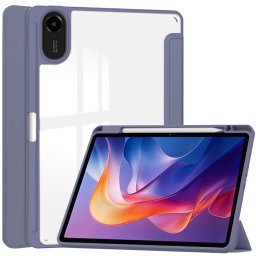 CRYSTAL Felhajtható tok Xiaomi Redmi Pad 2 lila