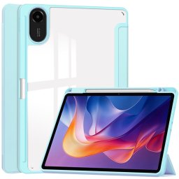 CRYSTAL Felhajtható tok Xiaomi Redmi Pad 2 világoskék