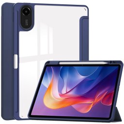 CRYSTAL Felhajtható tok Xiaomi Redmi Pad 2 sötétkék