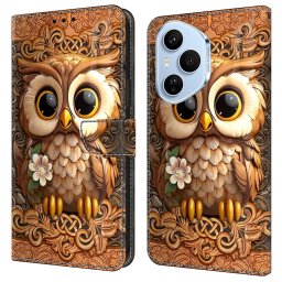 ART Pénztárca tok Honor 400 Pro 5G OWL telefonhoz