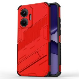 BIB Védőtok állvánnyal Xiaomi Poco F7 piros készülékhez
