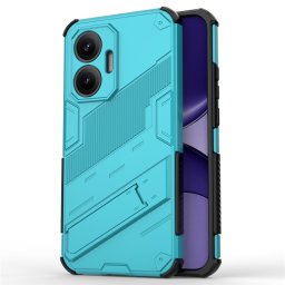 BIB Védőtok állvánnyal Xiaomi Poco F7 kék színhez