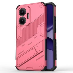 BIB Védőtok állvánnyal Xiaomi Poco F7 rózsaszínhez