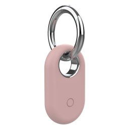 SILICONE TAG Védőtok Samsung Galaxy SmartTag 2 készülékhez, rózsaszín