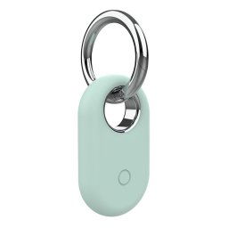 SILICONE TAG Védőtok Samsung Galaxy SmartTag 2 készülékhez, világoszöld