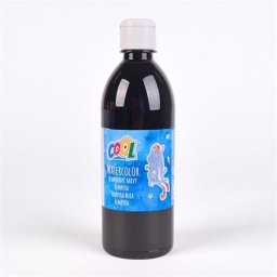 COOL BY VICTORIA Tempera, COOL BY VICTORIA, 500 ml, fekete