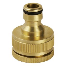 EXTOL PREMIUM kuplung csatlakozó, réz, belsőmenetes; 3/4 és 1