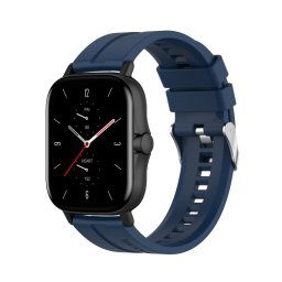 Szilikon szíj Xiaomi Amazfit GTS 2 / GTS 2e / GTS 2 Mini 20mm kék