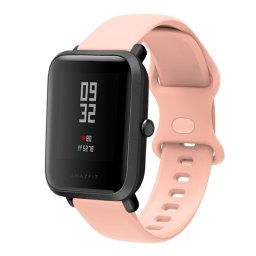 BUTTERFLY szilikon szíj Xiaomi Amazfit GTS 2 / GTS 2e / GTS 2 Mini 20mm rózsaszín
