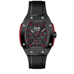 ICE boliday prestige - Fekete piros, férfi karóra - 43 mm - (024740)