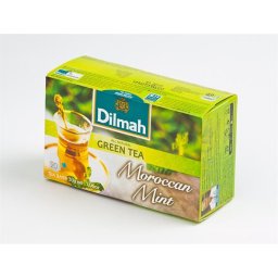 DILMAH Zöld tea, 20x1,5g, DILMAH "Marokkói menta"