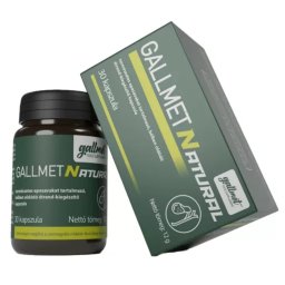 GALLMET-Natural 30db epesav kapszula