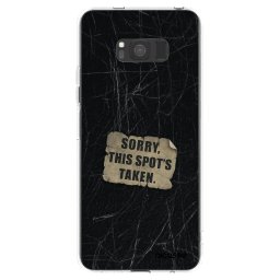 Átlátszó szilikon tok az alábbi mobiltelefonokra Samsung Galaxy S8 G950F - SORRY