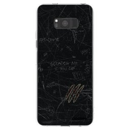 Átlátszó szilikon tok az alábbi mobiltelefonokra Samsung Galaxy S8 G950F - SCRATCH
