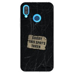 Átlátszó szilikon tok az alábbi mobiltelefonokra Huawei P20 Lite - SORRY