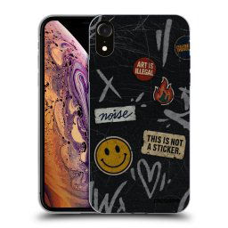 Átlátszó szilikon tok az alábbi mobiltelefonokra Apple iPhone XR - STICKERS x TAGS