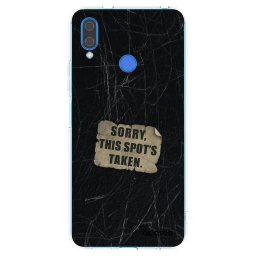 Átlátszó szilikon tok az alábbi mobiltelefonokra Huawei Nova 3 - SORRY