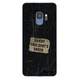 Átlátszó szilikon tok az alábbi mobiltelefonokra Samsung Galaxy S9 G960F - SORRY