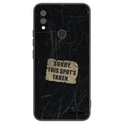 Fekete szilikon tok az alábbi mobiltelefonokra Xiaomi Redmi Note 7 - SORRY