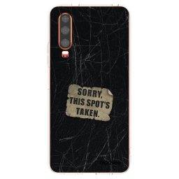 Átlátszó szilikon tok az alábbi mobiltelefonokra Huawei P30 - SORRY