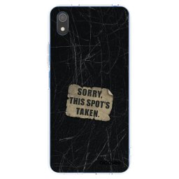 Átlátszó szilikon tok az alábbi mobiltelefonokra Xiaomi Redmi 7A - SORRY