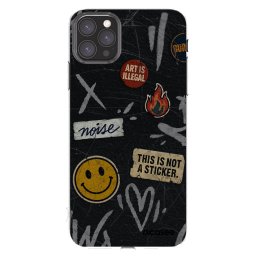 Átlátszó szilikon tok az alábbi mobiltelefonokra Apple iPhone 11 Pro Max - STICKERS x TAGS