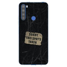 Átlátszó szilikon tok az alábbi mobiltelefonokra Xiaomi Redmi Note 8T - SORRY