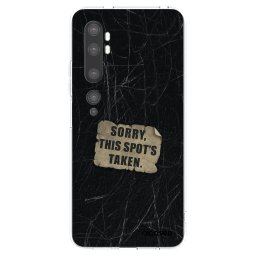 Átlátszó szilikon tok az alábbi mobiltelefonokra Xiaomi Mi Note 10 (Pro) - SORRY