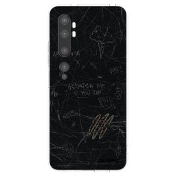 Átlátszó szilikon tok az alábbi mobiltelefonokra Xiaomi Mi Note 10 (Pro) - SCRATCH